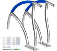 VEVOR: Mango de sujeción para piscina, acero inoxidable, arco de 76,2 x 76,2 cm, capacidad de carga de 170 kg