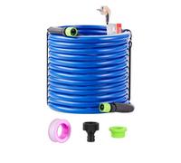VEVOR Manguera de Agua Potable Calentada para RV 30,5 m Anticongelante -42,7 °C Autorregulación Automática Diámetro Interior de 5/8" con Kit de Accesorios de Conexión Rápida sin Plomo sin BPA