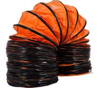 VEVOR: Manguera de transporte de aire, 9,8 metros de longitud, diámetro de ventilador de 30,48 cm, manguera para aire caliente, 35 x 35 x 28 cm, manguera de ventilación, manguera para obras, color nar