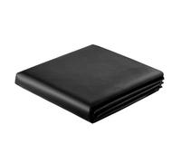 VEVOR Manta de Soldadura, 1219 x 1829 mm, Protección para Soldadura de Fibra de Vidrio Recubierta de Silicona, hasta 982 °C, Resistente al Calor, Aislante Ignífugo con Ojales Metálicos, Negro