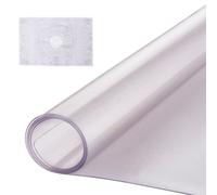 VEVOR Mantel Rectangular Transparente Esmerilado 914x1524 mm Grosor de 1,5 mm Película de PVC para Mesa Impermeable Fácil de Limpiar Protector de Mesa para Oficina, Cocina, Restaurante, Comedor