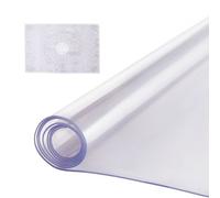 VEVOR Mantel Transparente Rectángulo 101,6 x 203,2 cm Mantel de PVC para Mesa Espesor de 2 mm Protector de Mesa de PVC Impermeable Fácil de Limpiar para Oficina, Cocina, Restaurante, Comedor