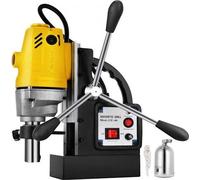 VEVOR MD40, taladro magnético, con capacidad de perforación de 1-1/2 pulgadas, profundidad de perforación máxima de 7-1/2 pulgadas, fuerza magnética para roscado de 1100W