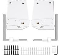 VEVOR, mecanismo de soporte para somieres tipo Murphy-Montage, hardware de soporte resistente, kit para camas tamaño King (vertical), color blanco
