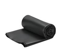 VEVOR Membrana para Techos, 6,096 x 6,096 m, Lámina de EPDM de 1,14 mm, Duradera y Resistente a la Intemperie, Impermeabilización de Techos, Base para Autocaravanas, Cocheras y Estanques, Negro