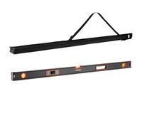 VEVOR Nivel Digital de Aluminio 1200 mm, Nivel Electrónico Magnético con Burbujas de 0°/45°/90°, Pantalla LED Retroiluminada, 4 Unidades de Medida, Bolsa para Construcción Carpintería Bricolaje Hogar