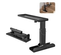 VEVOR Nivelador de Escalera, Superficie de Apoyo, Herramienta de Nivelación de Escalera de Acero, Tolva de Inclinación Plegable, Fácil Uso, para Terrenos Irregulares, 640 x 350 x 310 mm, Negro