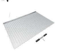 VEVOR, niveladora de césped de 1525 x 914 mm, también conocida como niveladora de césped, arado nivelador para césped, o niveladora de campo, fabricada en acero galvanizado, con cadena de enganche. Ac