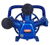 VEVOR: Nueva bomba de compresor de aire industrial de doble cilindro, adecuada para 2,2 kW, con una presión máxima de 116 PSI, cabezal de bomba de tres cilindros, 10 HP