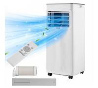 Vevor OL-A016LF20N2, aire acondicionado portátil de una sola unidad, con función de enfriamiento, deshumidificación y ventilador, 7000 BTU/h, 290 m³/h, para espacios de hasta 25 m², con control digita