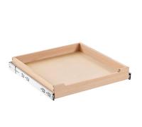 VEVOR Organizador de Gabinete Extraíble, Estante Deslizable de Cierre Suave, Alta Resistencia, Organización de Gabinete de Base de Ensamblaje Inferior y Lateral para Cocina y Baño, 508 x 533 x 76 mm