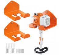 VEVOR Organizador de Herramientas de Pared Capacidad de 82 kg en Total, Acero al Carbono, Estante de Almacenamiento de Pared, Juego de 2, Colgador de Herramientas Eléctricas para Garaje Taller Jardín