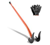 VEVOR, palanca para palets de 907 kg de capacidad, 1371 mm, con mango antideslizante. Palanca para palets de acero al carbono, ideal para desmontar palets, tablones de techado, y como herramienta de d