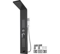 VEVOR: Panel de ducha de acero inoxidable con termostato, juego de ducha de lluvia, cascada y cabezal de masaje