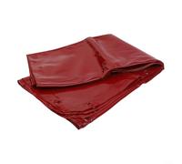 VEVOR - Pantalla de soldadura roja de 6 x 6 pies, cortina de vinilo ignífuga con escudo UV nivel 6, barrera colgante portátil para protección industrial de talleres