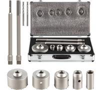 VEVOR Perforadora Hormigon en Seco 30-100 mm Separador de Ambientes 135 Grados Sierra Corona Perforadora Hormigón Broca de Perforación de Aleación Sierra Corona Perforadora Hormigon En Seco