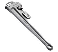 VEVOR, pinza para tuberías de aluminio, 24 pulgadas, recta, llave ajustable para fontanería, con mordaza de alta resistencia y mango ergonómico, ligera y fácil de transportar, diseño con sistema de co