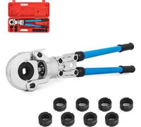 VEVOR: Pinzas de crimpar, modelos V12, V15, V22, V28, TH16, TH20, TH26, TH32 mm. Pinzas de crimpar con cabeza giratoria de 360° y mango de goma ergonómico. Pinzas portátiles para crimpar tubos, alicat