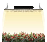 VEVOR Planta de Crecimiento de Lámpara LED 200 W Quantum Panel de Espectro Completo de Alto Rendimiento a Prueba de Agua IP65 PPFD Samsung 281B Diodos para Interior Crecer Carpas Verduras Plantas Flor