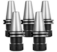 VEVOR Portabrocas CAT40 ER32 5 piezas portabrocas de precisión portaherramientas para máquina de grabado CNC herramienta de torno de fresado CNC prensas de taladro, necesidades industriales estándar