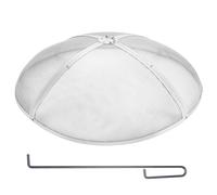 VEVOR: Protector contra chispas para braseros, diámetro 1016 mm. Rejilla para encender fuego, protector contra chispas, campana de acero inoxidable con orificios de malla de 2 mm. Ideal para braseros,