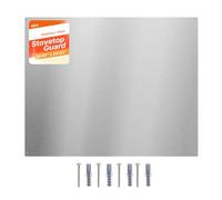 VEVOR Protector contra Salpicaduras 760 x 610 x 0,7 mm, Panel Antisalpicaduras de Acero Inoxidable, Panel Metálico de Pared para Campana Extractora, Orificios Pretaladrados, para Estufa, Cocina