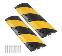 VEVOR, puente de cables de 100 cm, capacidad de carga de 9979 kg, protector de paso de goma de 2 canales, antideslizante, cubiertas para el suelo, ideal para zonas con desniveles, hogar, oficina, alma