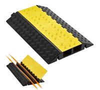 VEVOR, puente de cables de 950 mm, capacidad de 9979 kg, 2 canales (100x75 mm), protector de paso de goma, antideslizante, cubiertas para el suelo, ideal para zonas de alto tránsito, hogares, oficinas