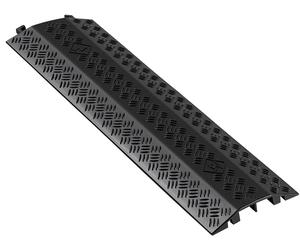 VEVOR, puente para cables de 975 mm, capacidad de carga por eje de 7938 kg, protector de paso de alto rendimiento fabricado en PP, antideslizante, para cubrir suelos, ideal para áreas con obstáculos,