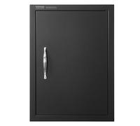 VEVOR Puerta de Acceso a Barbacoa de Cocina Exterior Simple 415 x 570 mm Con Manija Empotrada Para Isla de Barbacoa, Estación de Parrilla, Armario Exterior