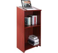 VEVOR - Púlpito de acrílico para mesa, 19,5 pulgadas de alto. Púlpito de plexiglás de 27" x 13,7". Púlpito de acrílico para mesa, ideal para iglesias, con superficie inclinada y borde para sujetar lib