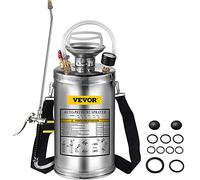 Vevor Pulverizador a presión de Acero Inoxidable para jardín, atomizador para Plantas, jardinería y Limpieza del Suelo. Apto para Las Necesidades Actuales de la Industria, Agricultura
