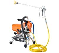 VEVOR Pulverizador de Pintura 2000 W Máquinas Pintura Airless 2 L/min Pistola de Pulverización Eléctrica sin Aire Presión Máxima 3000 PSI con Manguera de 9 m para Pared, Mueble, Exterior, Interior