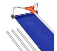 VEVOR Rastrillo de Nieve para Techo 125-524 cm con Raspador de 432 mm, Herramienta de Eliminación de Nieve, Mango Antideslizante, Protectoras de Techo con Ruedas para Hojas Caídas, Escombros