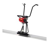 VEVOR Regla Eléctrica para Hormigón Gas 2445 mm Kit Flotador de Barra de Borde Recto de Aluminio 6500 rpm Acabado Cemento de 4 Tiempos con Mangos Regulables en Altura Herramienta para Hormigón