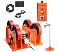 VEVOR, rodillo giratorio de conexión de 110V, capacidad de carga de 1000 kg / 2205 lbs, rodillo giratorio para soldadura, diámetro de 25-1400 mm, velocidad de rotación de 80-1600 mm/min. Posicionador