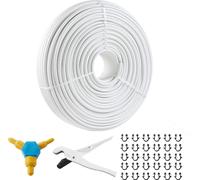 VEVOR, rollo de 300 metros de tubería PEX-AL-PEX de 1/2", con barrera de oxígeno, para sistemas de calefacción por suelo radiante. Tubería PEX para calefacción por radiación, con capa interior de alum