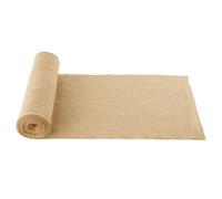 VEVOR Rollo de Tela de Arpillera de 355 mm x 9,1 m, 45 x 45 Rollos de Tela de Arpillera Natural de Alta Densidad de ancho, Rollo de Tela de Yute para Envolver Árboles, Decoración, Manualidades