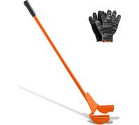 VEVOR, rompedor de palets de 1120 mm, elevador de palets de 907 kg, herramienta para desmontar palets con plataforma inclinable, guantes y extractor de clavos para levantar suelos, marcos, techos, cub