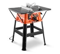 VEVOR Sierra de Mesa de 945 x 850 x 1060 mm con Soporte y Hoja de Sierra de 24 Dientes, Capacidad Máxima de Corte de 200 mm, Velocidad de Corte de 4800 RPM para Carpintería y Fabricación de Muebles