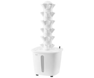 VEVOR Sistema de Cultivo Hidropónico, Torre Hidropónica Vertical de 6 Niveles con 30 Cápsulas, Bomba de Agua y Temporizador, Kit de Germinación de Plantas con Circulación de Agua para Hierbas, Frutas