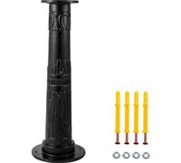 VEVOR Soporte de Bomba Manual de Hierro Fundido 23,7 x 23,7 x 66 cm Soporte para Bomba de Agua de Mano 15,5 kg Estructura Estable Soporte de Bomba de Mano para Jardín con Pintura en Aerosol, Negro