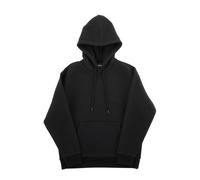 VEVOR Sudadera con Capucha a Hombre, Talla XXL, Manga Larga de Forro Polar, Cómoda, Informal, Cálida, Agradable para la Piel, Práctica y Moderna, con Bolsillo Grande para Otoño e Invierno, Negro