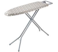 VEVOR Tabla de planchar con vapor, 2 unidades, mesa de planchado con reposa-plancha, tabla de planchar plegable de 4 capas, superficie de planchado de 1100 x 334 mm, 7 niveles de altura ajustables de 