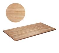 VEVOR Tablero de Madera de Mesa 160x80x2,5 cm Capacidad de Carga de 100 kg Tablero de Mesa Rectangular de Aglomerado para Escritorio Superficie de Mesa Encimera Mesa de Comedor, Hogar, Cocina, Oficina