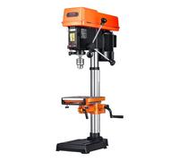 VEVOR Taladro de Banco de 304,8 mm, 750 W, Velocidad Variable de 340-2200 RPM, con Mesa de Trabajo Inclinable de 0 a 45°, Luz de Trabajo LED y Posicionamiento por Rayos X para Madera y Metal