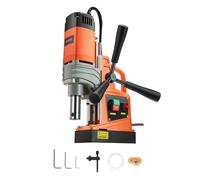VEVOR Taladro de Núcleo Magnético 1300W Taladrador Magnético Profesional 13000N 810rpm Taladro Magnético Portátil Profundidad 50mm Diámetro de Perforación 40mm Sistema de Perforación Electromagnética