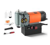 VEVOR Taladro Magnético de Perfil Bajo 1300 W Taladro Magnético Ligero y Portátil con Dispositivo de Enfriamiento y Protección contra Sobrecarga Prensa Magnética para Instalación de Equipos