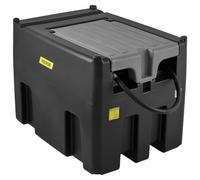 VEVOR Tanque de Diésel Portátil de Polietileno Tanque de Combustible Diésel de 440 L con Bomba de Transferencia de 12V Almacenamiento de Diesel Negro Flujo Máximo de 10,6 GPM para Camión Tractor