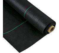 VEVOR Tejido Acolchado 0,9 x 15,2 m Paño de Control de Malezas Geotextil Lona para Jardín PP Densidad de Alta Permeabilidad Base Textil de 5 oz para Cobertura de Suelo Jardinería Agricultura